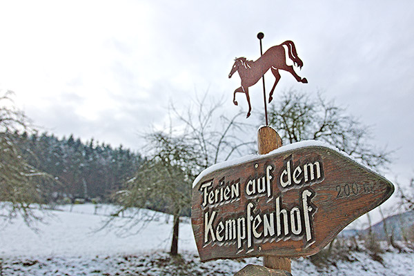 Auch im Winter ist es hier wunderschön