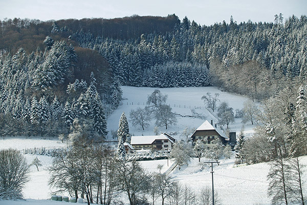 Auch im Winter ist es hier wunderschön